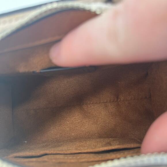 COACH NWOT Micro Zoe with Lock & Key, Woven Straw Bag - Picture 13 of 14